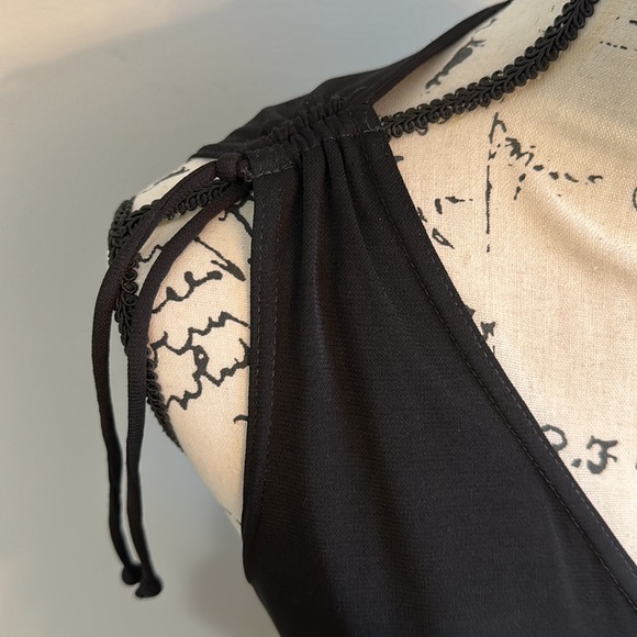 Vintage Byer Too! Black Slip Dress - Picture 3 of 12
